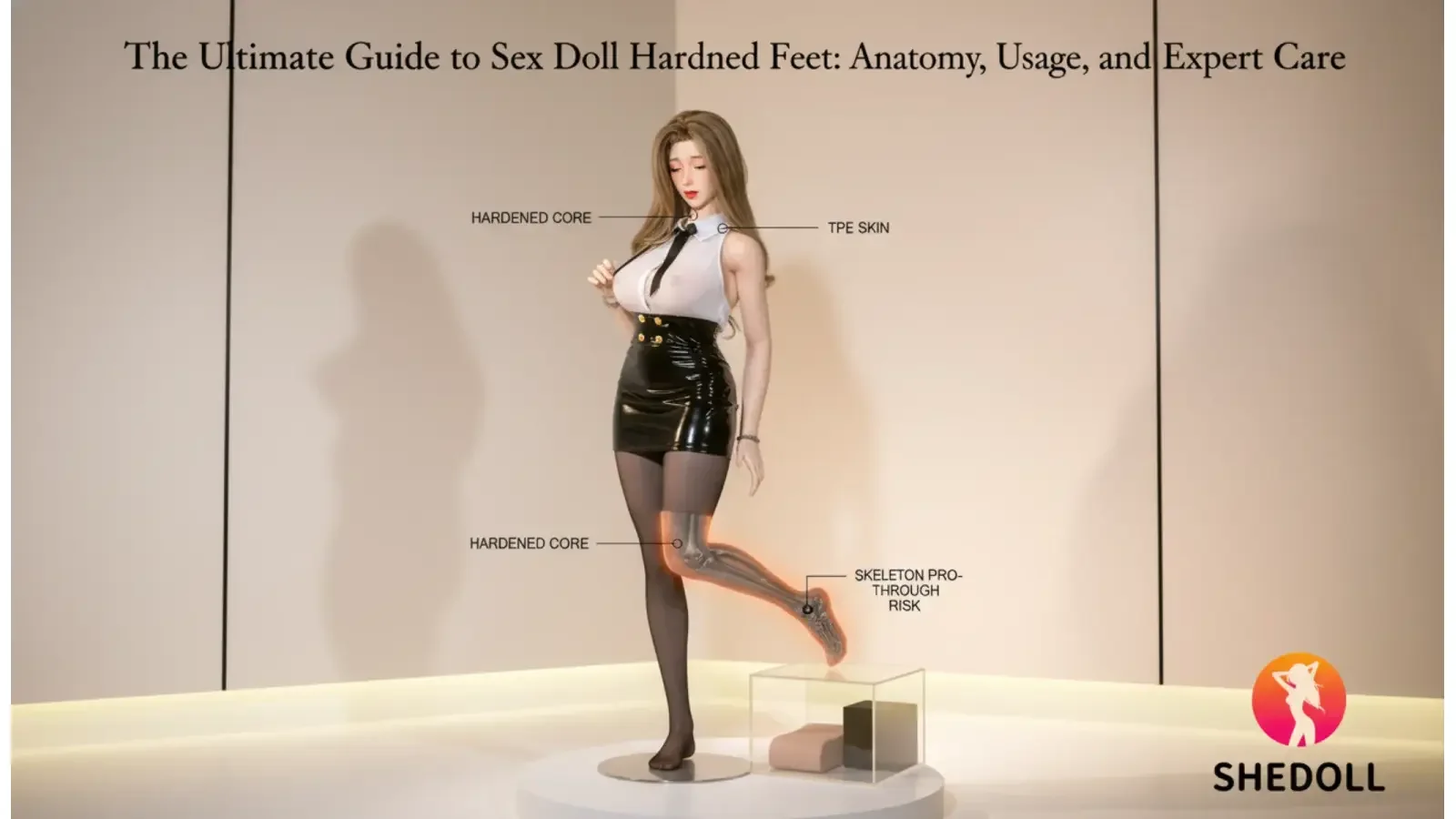 ラブドールのハードフット（自立用足）完全ガイド：構造、使用方法、そして専門的なお手入れ